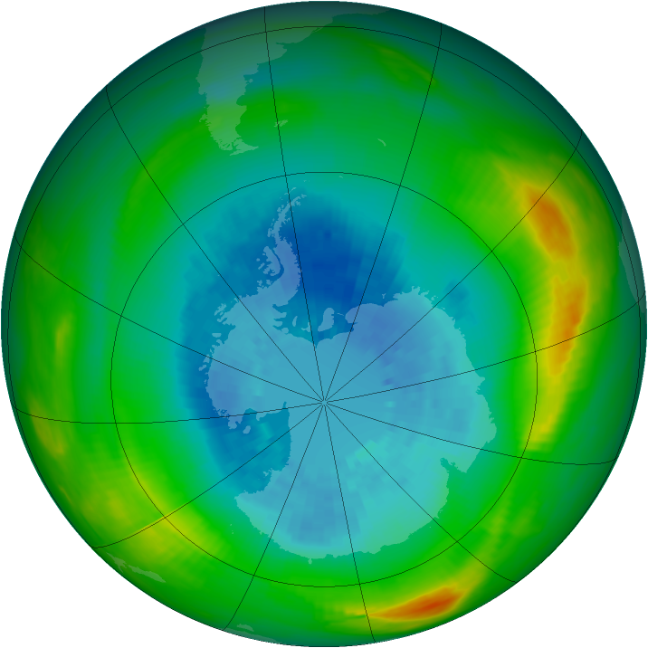 Ozone Map 1981-09-16